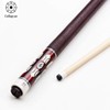 Collapsar CH01 Pool Cue with Soft Case,Burgundy Curly Maple with