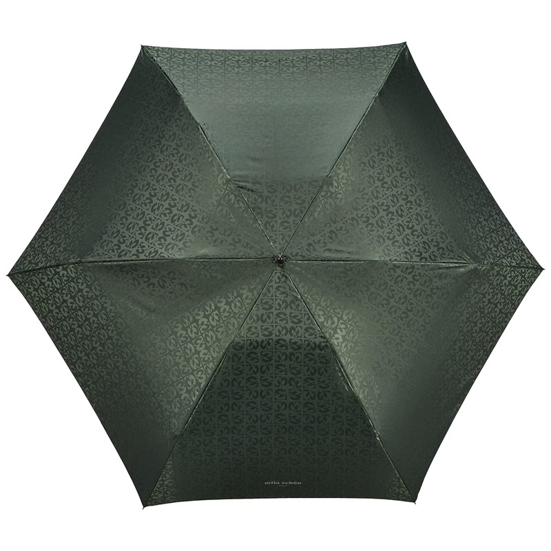 Moonbat Men's Folding Umbrella, Mila Schon Logo Jacquard Men's Umbrella,