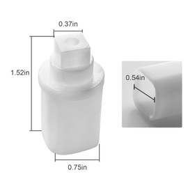 Faucet Handle Parts for Kohler 1070733 Stem Driver Replacement,for Kohler Shower/Faucet Handle Adapter Replacement Parts