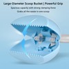 Pooper Scooper with Long Handle 28”, Heavy Duty & Foldable,