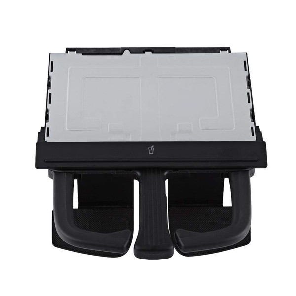 Portavasos para coche, salpicadero frontal negro Soportes para bebidas para