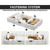 GROWLING Reusable Epoxy Resin Mold 24x12x3 Inches, Adjustable Fastening and