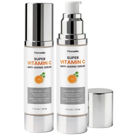Super C Serum for Mature Skin – All-in-One Vitamin C Serum for Face with Retinol & Hyaluronic Acid for Women 2pcs