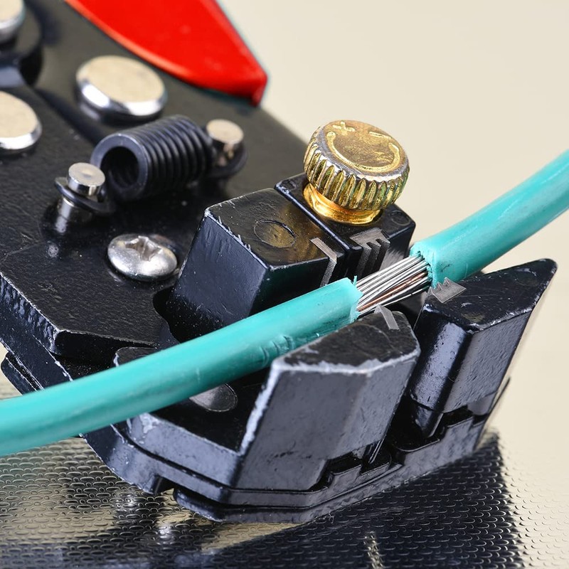DEKTON PRO Automatic Wire Stripper and Crimper - Tool for