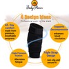 BodyMoves Calf Brace plus hot and cold gel pack for