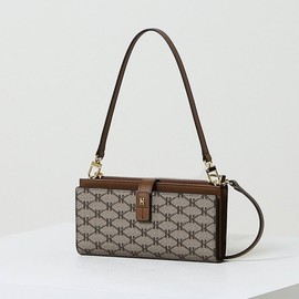 Hazzys (신세계센텀점)HAZZYS ACC 브라운 로고장식 가죽 장지갑 HIWA5F895W2 (Hyundai Centum City) HAZZYS ACC Brown Logo Decorated Leather Long Wallet HIWA5F895W2