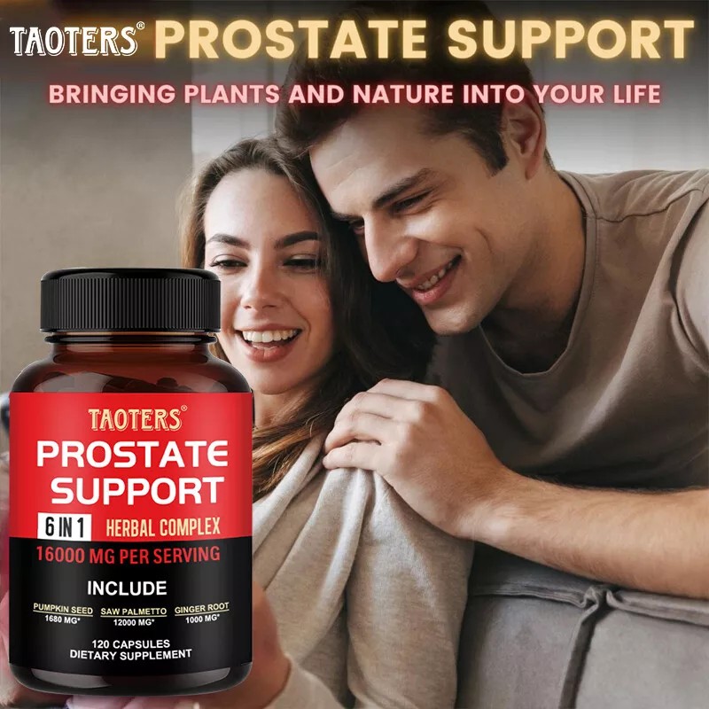 TAOTERS Prostate Support Supplement Supports Hair Growth & Prostate Health