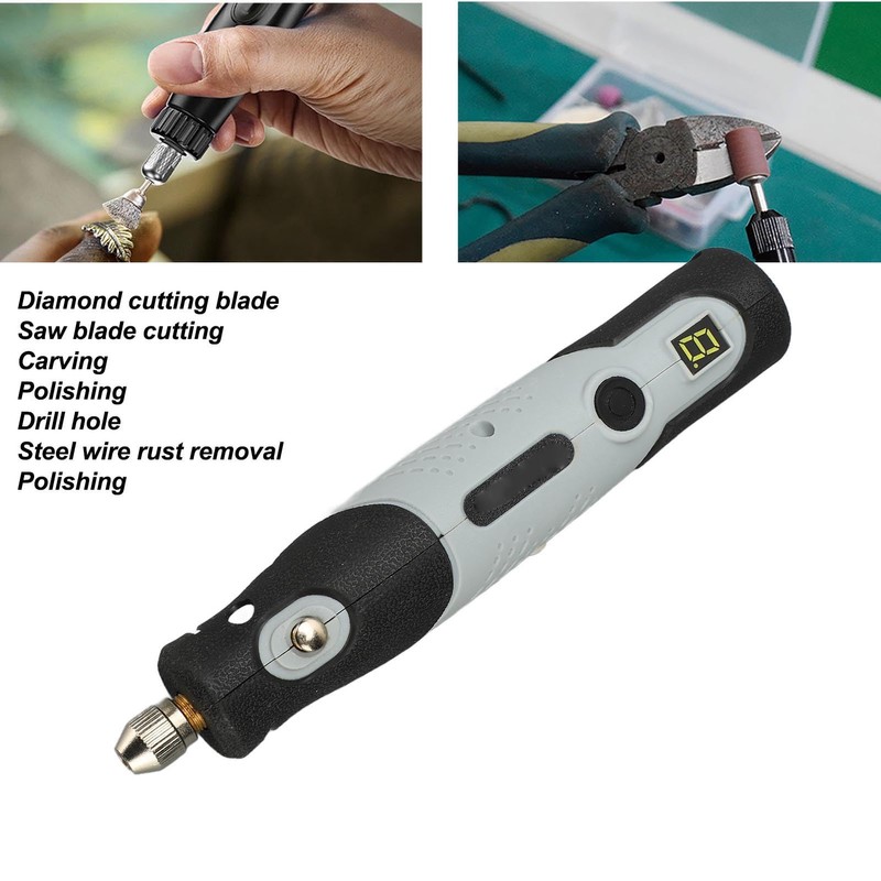 Mini Cordless Rotary Tool Kit, 113 Accessories Multi Purpose 5V