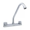 Cnx Mezcladora Para Fregadero (cromada) (25 Cm De Altura)