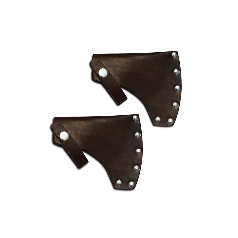 Genuine Leather Axe Head Cover - Hatchet Sheath for Outdoor