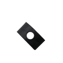 JCBIZ 15pcs M8 Half Moon Nuts Washer Black Plastic Spacer 32x16mm Furniture Hardware Accessories for Furniture Connect