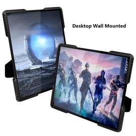 Black 6x8 picture frame, picture frames glass, hanging picture frame, Matted for wall and tabletop Decor (6x8, black 1)