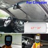 CP-AUTO For Chrysler Car Large Windshield Sun Shade Reflective UV
