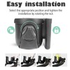 HoneTeek Stroller Cup Holder with Phone Holder, 2-in-1 Universal Cup