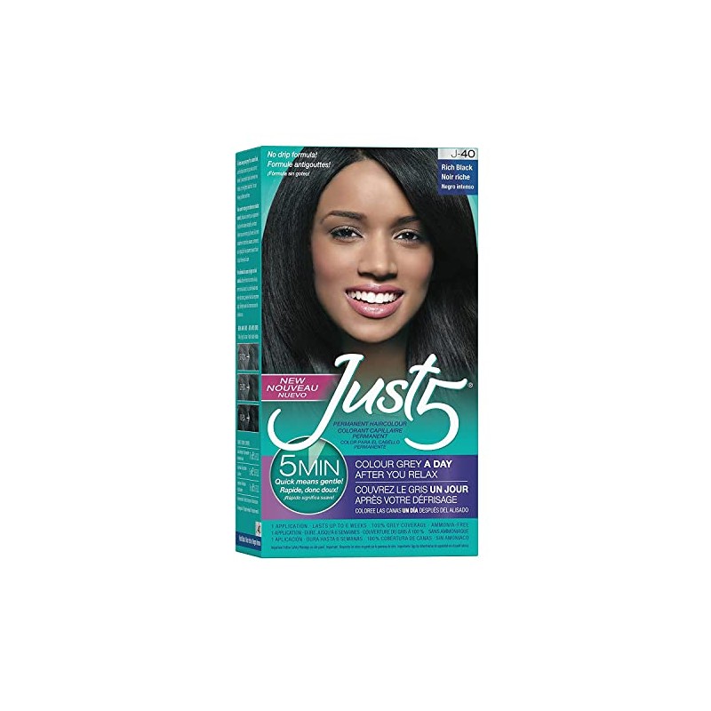 Just 5 Color Rich Black J-40 (3 Pack)