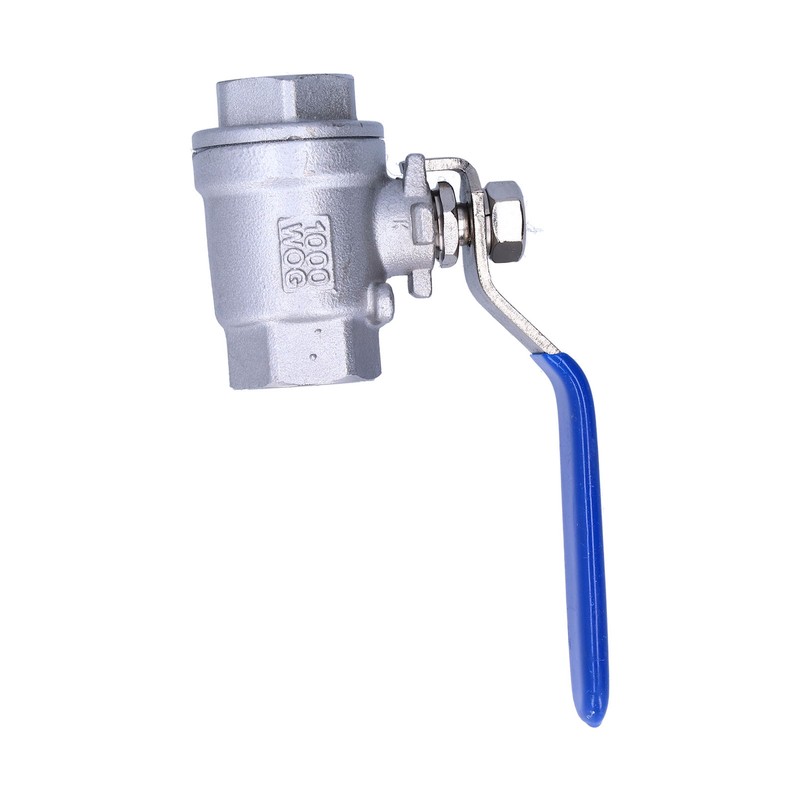 Weldless Kettle Valve Kit 1/2in BSP Ball Valve Quick Connector