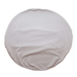MOGU Bead Cushion, Mist Gray, Diameter 19.7 inches (50 cm), Dream Cushion Touching Clouds Dedicated Cover, Round Shape, Made in Japan
