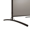 'vidaXL 5-Panel Room Divider in Anthracite - Foldable Fabric Screen