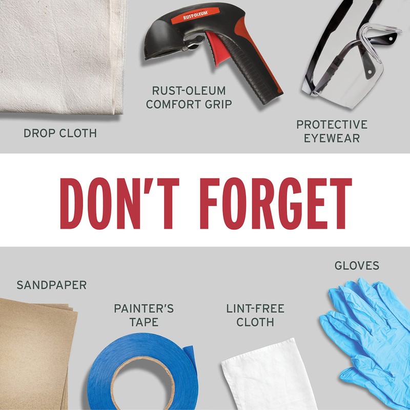 Rust-Oleum 276271 Stops Rust Spray Paint, 12 oz, Satin French