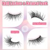 Cat Eye False Eyelashes, 7 Pairs Natural Curling Eye Makeup