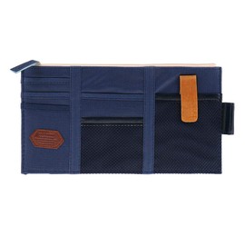 Car Sun Visor Organiser, Riloer Car Interior Accessories, Storage Bag, Truck Organiser, Bag Holder Bag, Fabric Case, Navy Blue