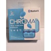 bass jaxx BlueTooth Chroma Wireless EarBuds--Blue--Brand New