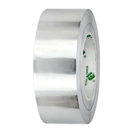 BOMEI PACK Aluminum Foil Tape 3.9Mil x 2inch x 164ft Heavy Duty Metal HVAC Foil Tape,High Temperature Tape Perfect for Sealing, Patching,Air Ducts, Insulation,HVAC and Metal Repair