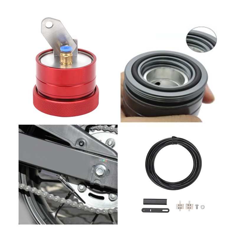Motorcycle Chain Lubricator Rugged Durable Chain Oiler System Replacement for