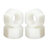FEEIMOL Nylon Hex Nuts Hex Nut Plastic Nuts White M10