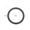 KONE Strainer Gasket Seal Ring, 2 Pack Foam Gray Washer