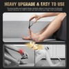 FERYES Ergonomic Non-Slip Long Handle Nail Clippers for Seniors, Unique
