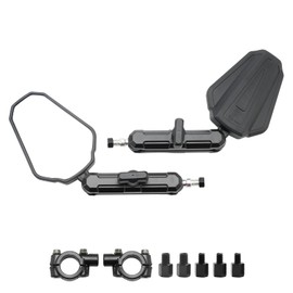MAD HORNETS Long Arm Mirrors Enduro Mirror Kit For Adventure, For Touring & For Dual Sport Bikes