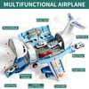 BLmukce Airplane Toy with Race Track & Map, Airplane Toys