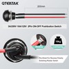 QTEATAK 1/2"(12mm) Pre-Wired Mounting Hole On/Off Mini Round Waterproof Momentary