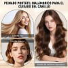 Minialisador De Pelo Inalámbrico Glambrush, Peine 2 En 1