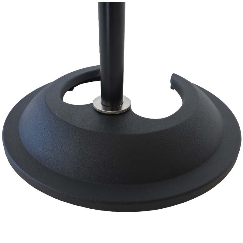 keepdrum MS096 Microphone Stand Straight + Ball Joint Tripod Adapter