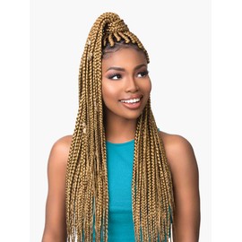 Sensationnel Synthetic Hair Braids X-Pression 3X RUWA PRE-STRETCHED Braid 24" (3 Pack, 1B)