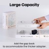 Book Shape Decorative Cable Management Box - Expandable Cable Organizer