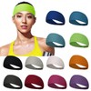Performance Sports Headband: Sweat-Wicking & Cooling for Running & Fitness One Size/Fd2 - 5 Red 15ea