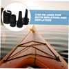 Kisangel Versatile Inflatable Valve Connector Set Air Pumps Adapter for