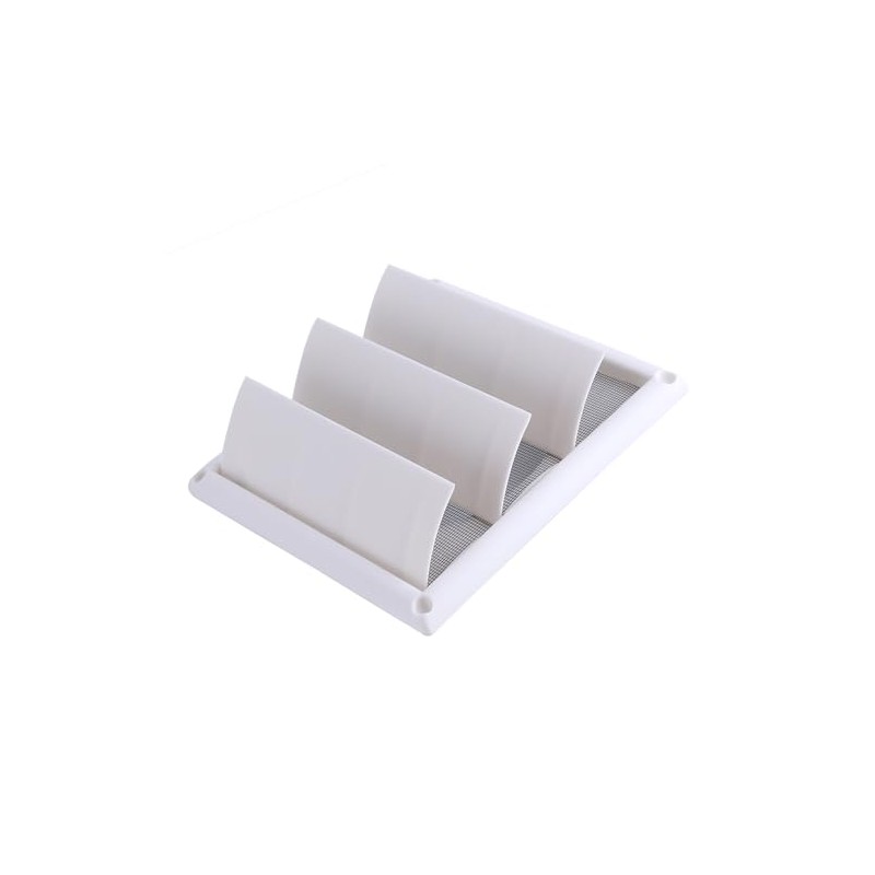 Plastic Air Vent Grille Cover Practical 3 Flaps Wall Ventilation