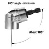 Right Angle Drill, Vakki 105 Degree Right Angle Driver Angle