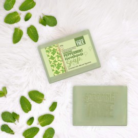 Speaking tree Peppermint Handmade Soap Enriched with Natural Glycerin - 100 gms (Pack of 2)
