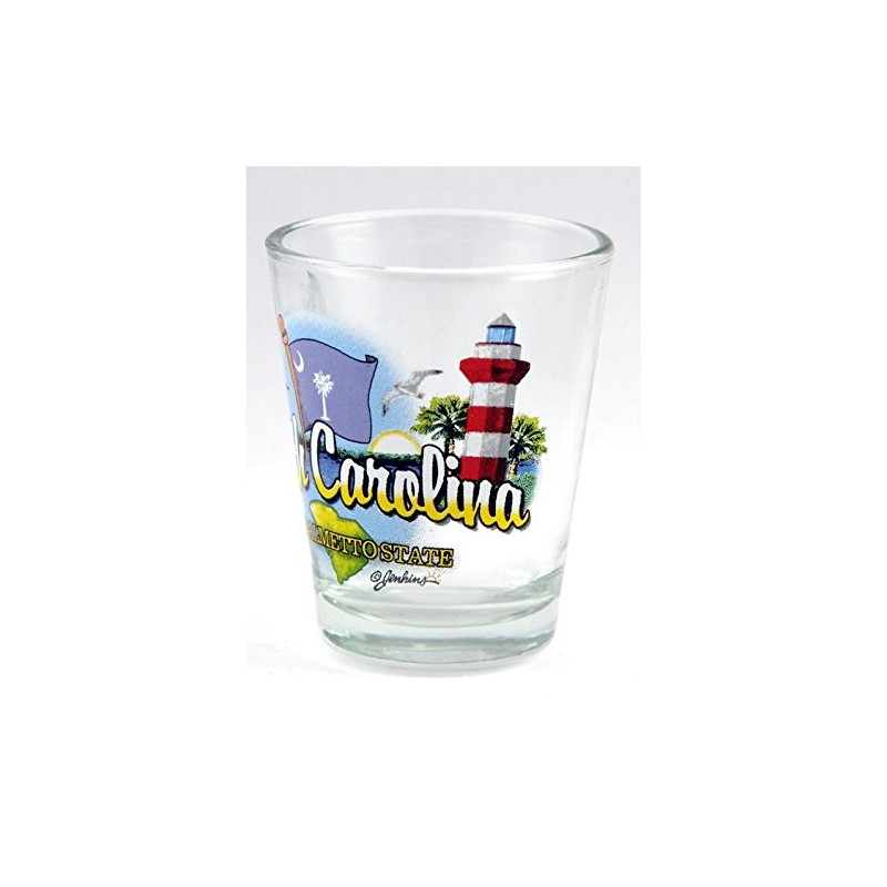 South Carolina Palmetto State Elements Shot Glass