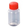 Chuo Kagaku Taribin Round Spice Container, 100 Pieces, Transparent, Approx.