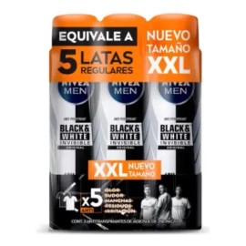 Antitranspirante Desodorante Nivea Men Invisible 3 Pz 250 Ml