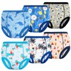 MooMoo Baby Potty Training Underwear for Boys Absorbent Cotton Training