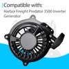 Recoil Starter Assembly 56720 Compatible with Harbor Freight Predator 3500