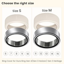 15 Pack Cover Compatible with Oura Ring Gen 4/ Gen 3 Horizon/Gen 3 Heritage - Charging Directly with Protector, Anti-Scratch Elastic Thin Silicone Case for Men Women Working Out
