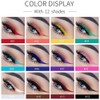 12 Color Liquid Eyeliner Pen Smudge Proof Eyeliner Quick Dry